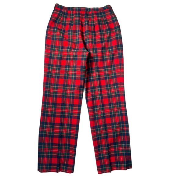 PENDLETON Womens 14 Wool Royal Stewart Tartan Plaid Pants - Picture 7 of 7
